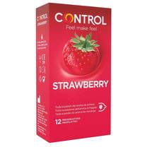 Control condoms - Adapteer Aardbei Condooms 12 Stuks