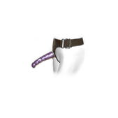 Lilac Female Anal and Vaginal Harness Gpoint 17 Cm