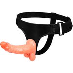 Verstelbare harnas met realistische penis en ultra passi