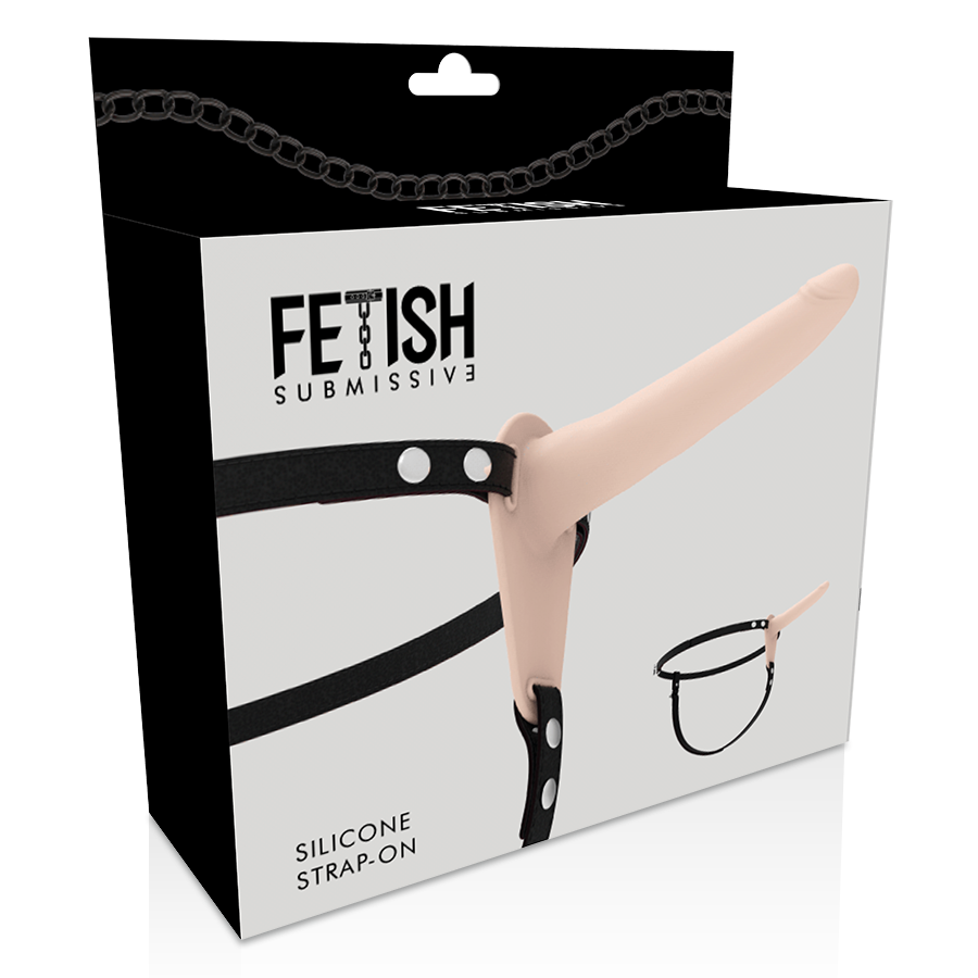 Fetish Submissive Harness - Silicone 15 cm - afbeelding 5