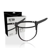 Fetish Submissive Harness - Silicium Zwart 15cm