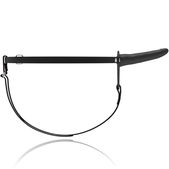 Fetish Submissive Harness - Silicium Zwart 15cm