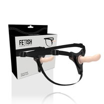 Fetish Submissive Harness - Flesh Silicone G-Spot 12.5 C