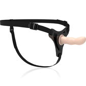 Fetish Submissive Harness - Flesh Silicone G-Spot 12.5 C