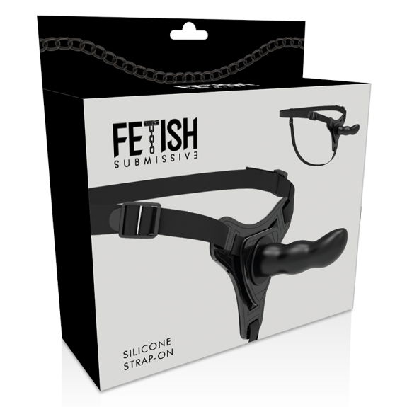 Fetish Submissive Harness - Silliconen G-Spot 16cm