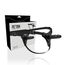 Fetish Submissive Harness - Realistisch Zwart Siliconen 