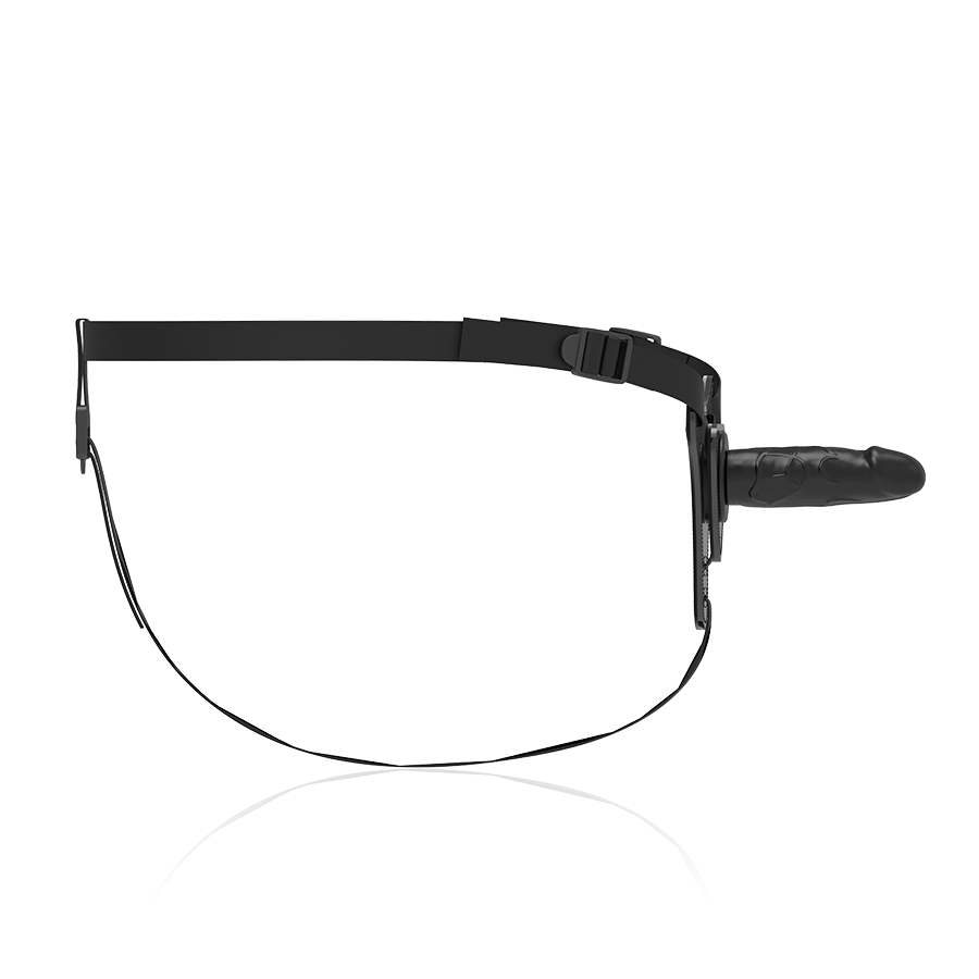 Fetish Submissive Harness - Realistisch Zwart Siliconen  - afbeelding 2