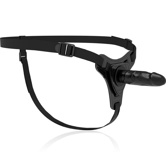 Fetish Submissive Harness - Realistisch Zwart Siliconen 