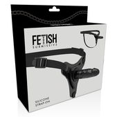 Fetish Submissive Harness - Realistisch Zwart Siliconen 