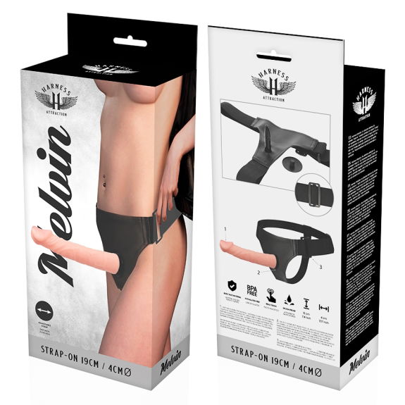 Harness Attraction - Rnes Melvin Flesh 19 cm -o- 4 cm