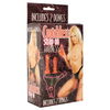 Seven creations - Verstelbare harnas met 2 dildo's