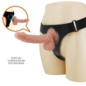Harness Briefs - Universele Harnas Met Dildo Kevin 19 cm
