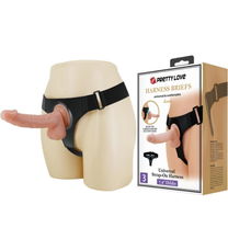Harness Briefs - Universele Harnas Met Dildo Kevin 19 cm