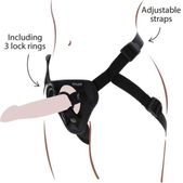Get real - Strap-On Harnas Zwart