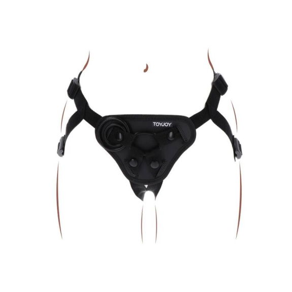 Get real - Strap-On Harnas Zwart