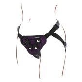 Ultiem Roleplay Plezier - Paars Strap-On Kant Harnas