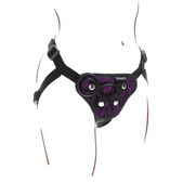 Ultiem Roleplay Plezier - Paars Strap-On Kant Harnas
