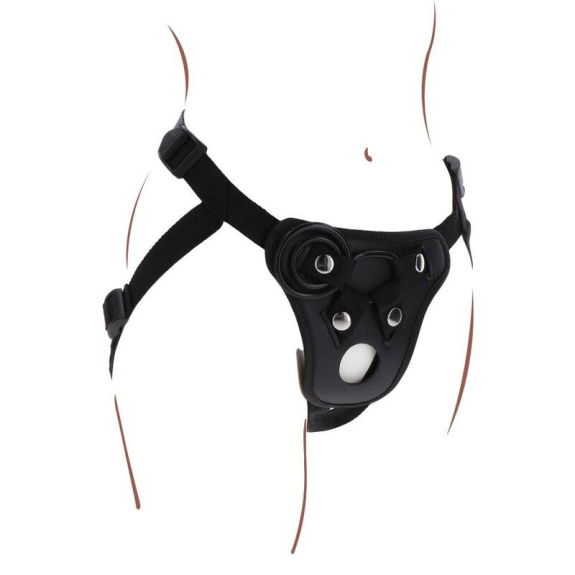 Get real - Strap-On Pleasure Harness Zwart