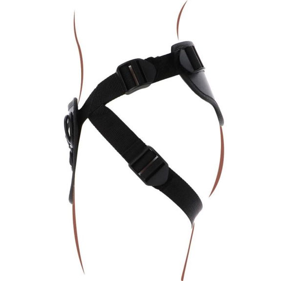 Get real - Strap-On Deluxe Harness Zwart