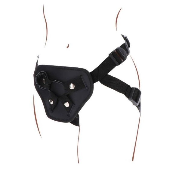 Get real - Strap-On Deluxe Harness Zwart