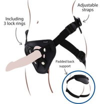 Get real - Strap-On Deluxe Harness Zwart