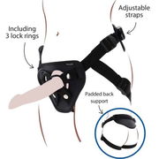 Strap-On Deluxe Harness Zwart