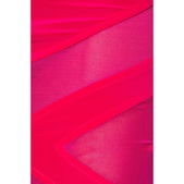 Partyjurk open mesh roze