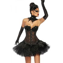 Zwarte zwaan corset