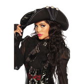 Piratenhoed zwart