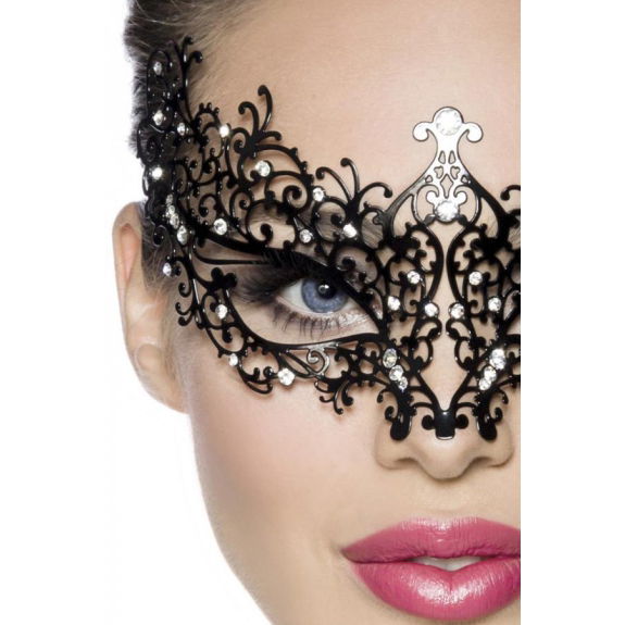 Mysterieus metalen masker