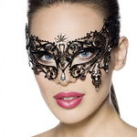 Metalen masker barokstijl