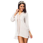 Zomerse tuniek wit