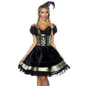 Premium Dirndl van jacquard stof