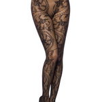 Panty zwart kant Panty zwart kant