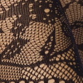Panty zwart kant