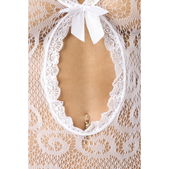 Wit kanten bodystocking