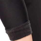 Warme zwarte legging