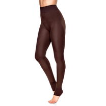 Warme bruine legging