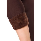 Warme bruine legging