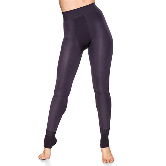 Warme grijze legging