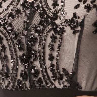 Bodysuit met pailletjes