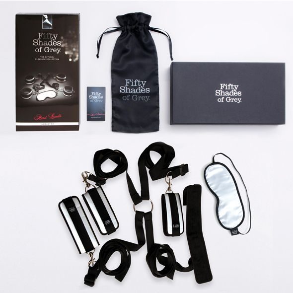 Fifty Shades of Grey – Hard Limits Bondageset – Onder-be - afbeelding 2