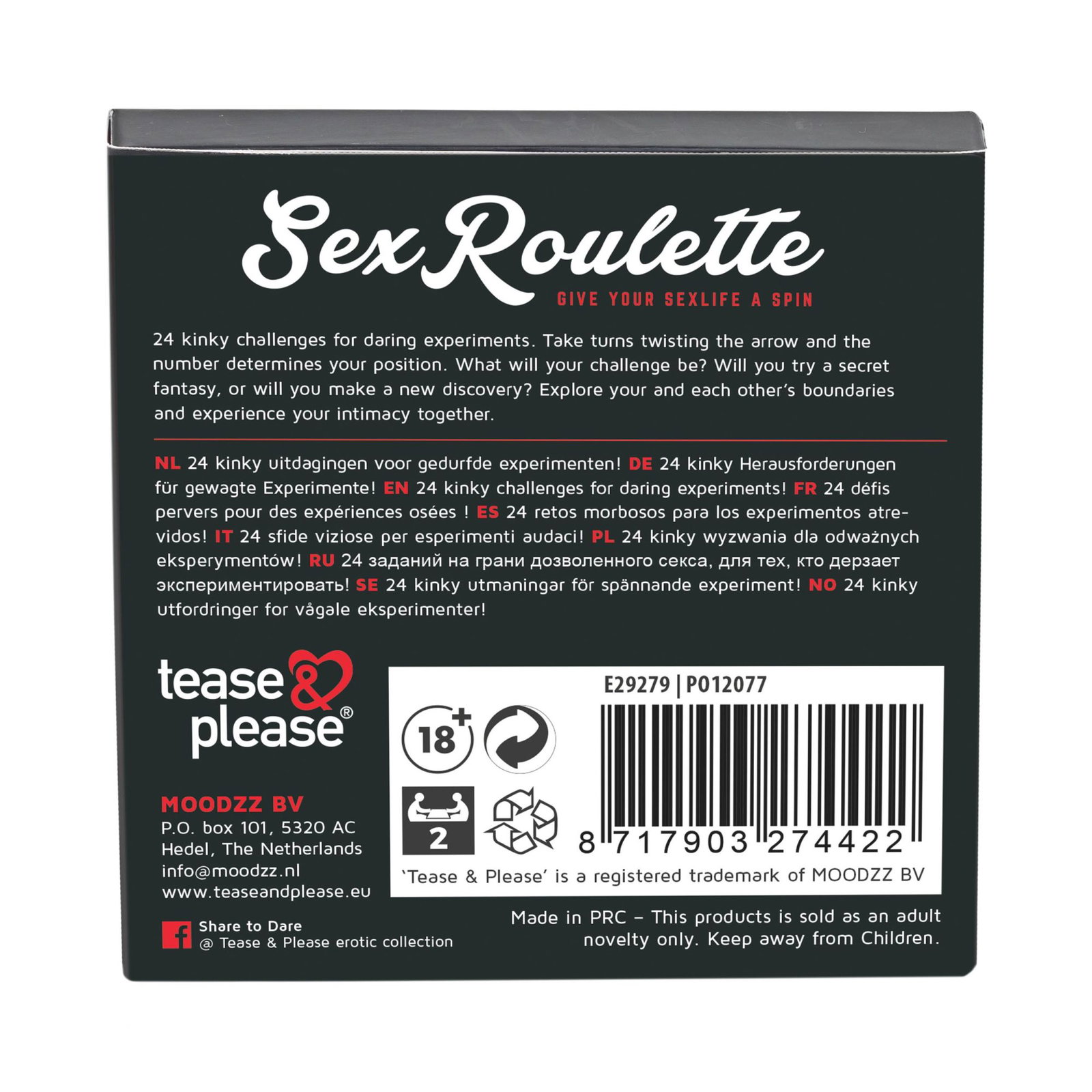 Tease & Please - Sex Roulette Kinky - afbeelding 6