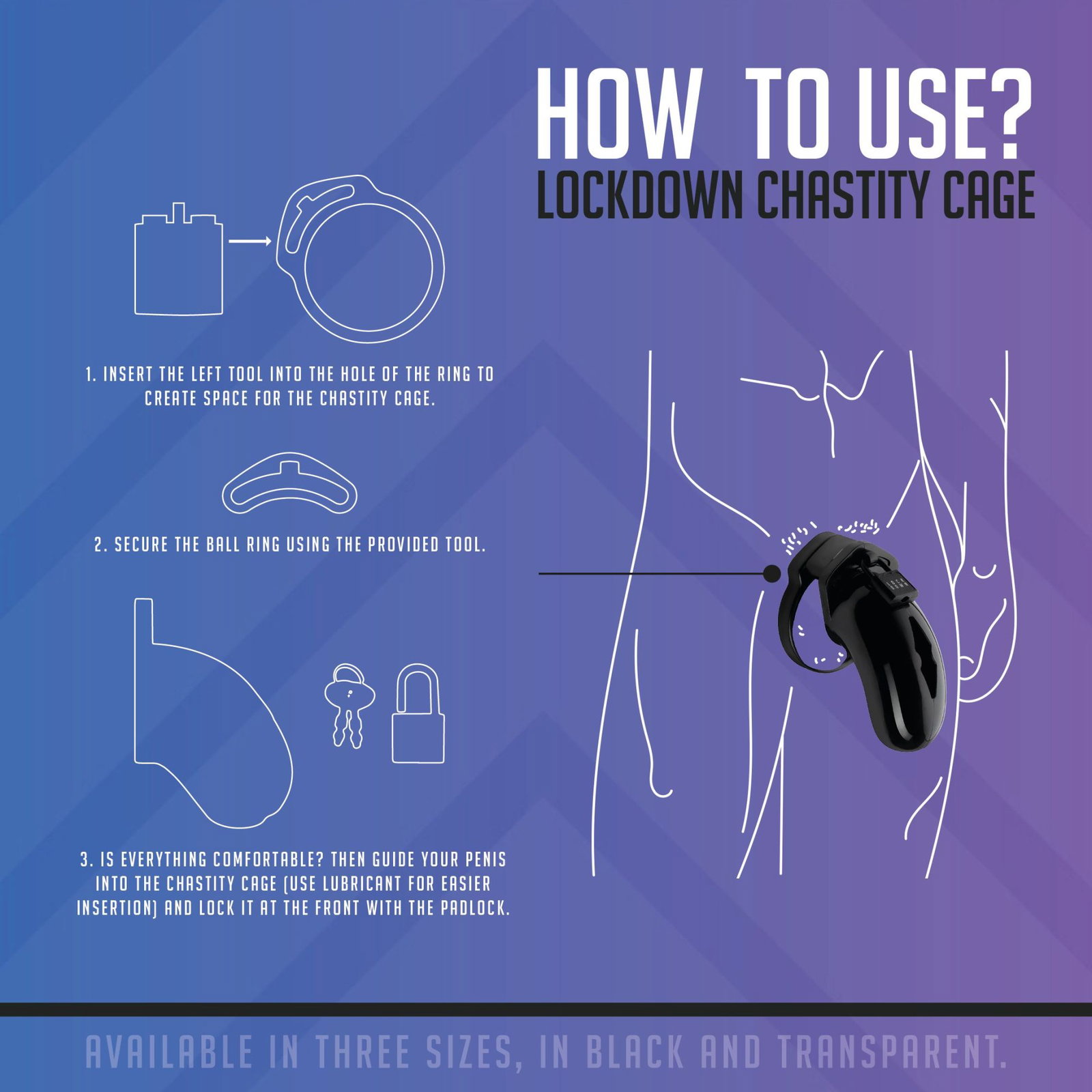Lockdown Kuisheidskooi - Large - afbeelding 3