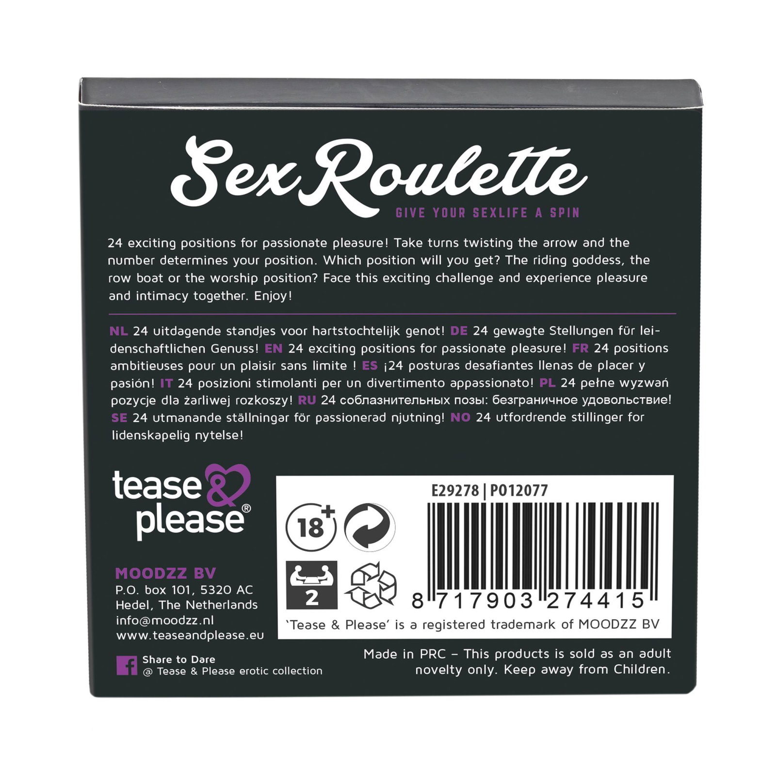 Tease & Please - Sex Roulette Kamasutra - afbeelding 3