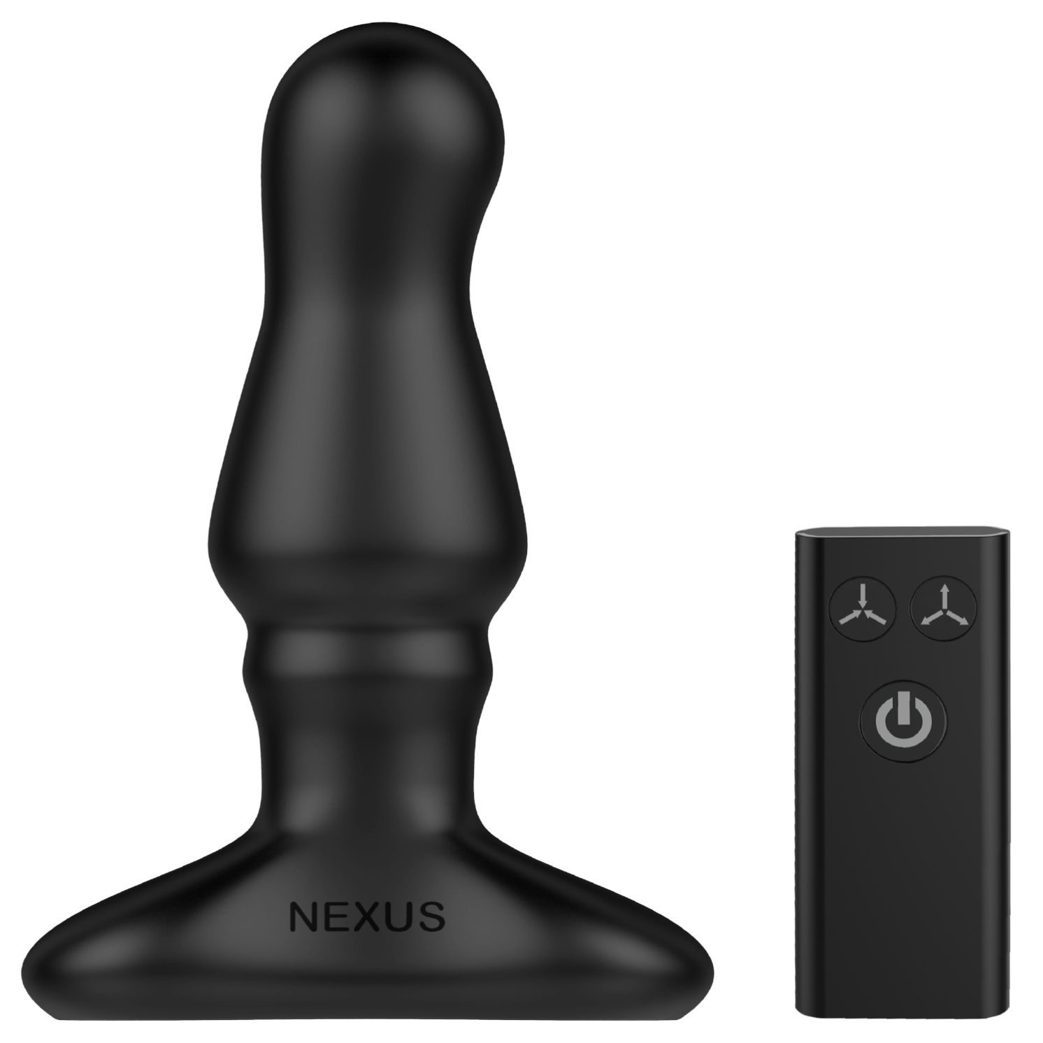 Nexus - Bolster Vibrerende en Opblaasbare Prostaat Plug