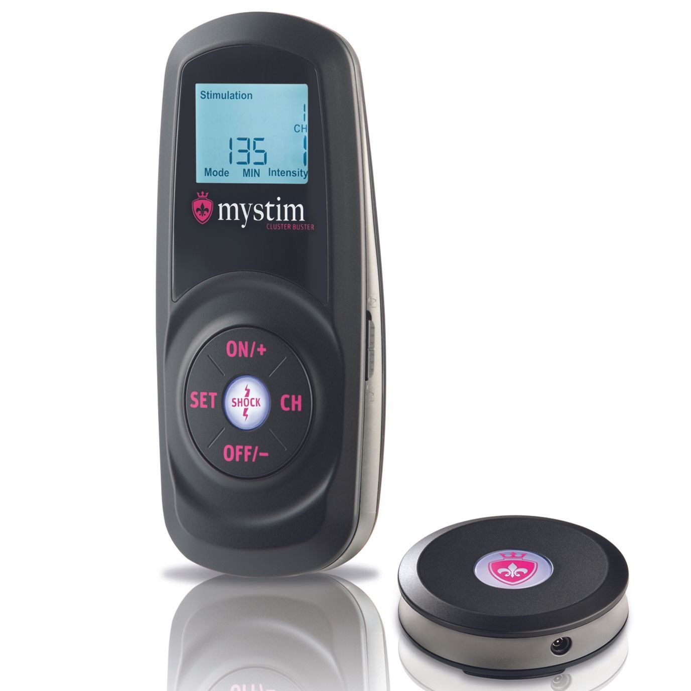 Mystim – Cluster Buster E-Stim Starterkit – Zwart - afbeelding 3