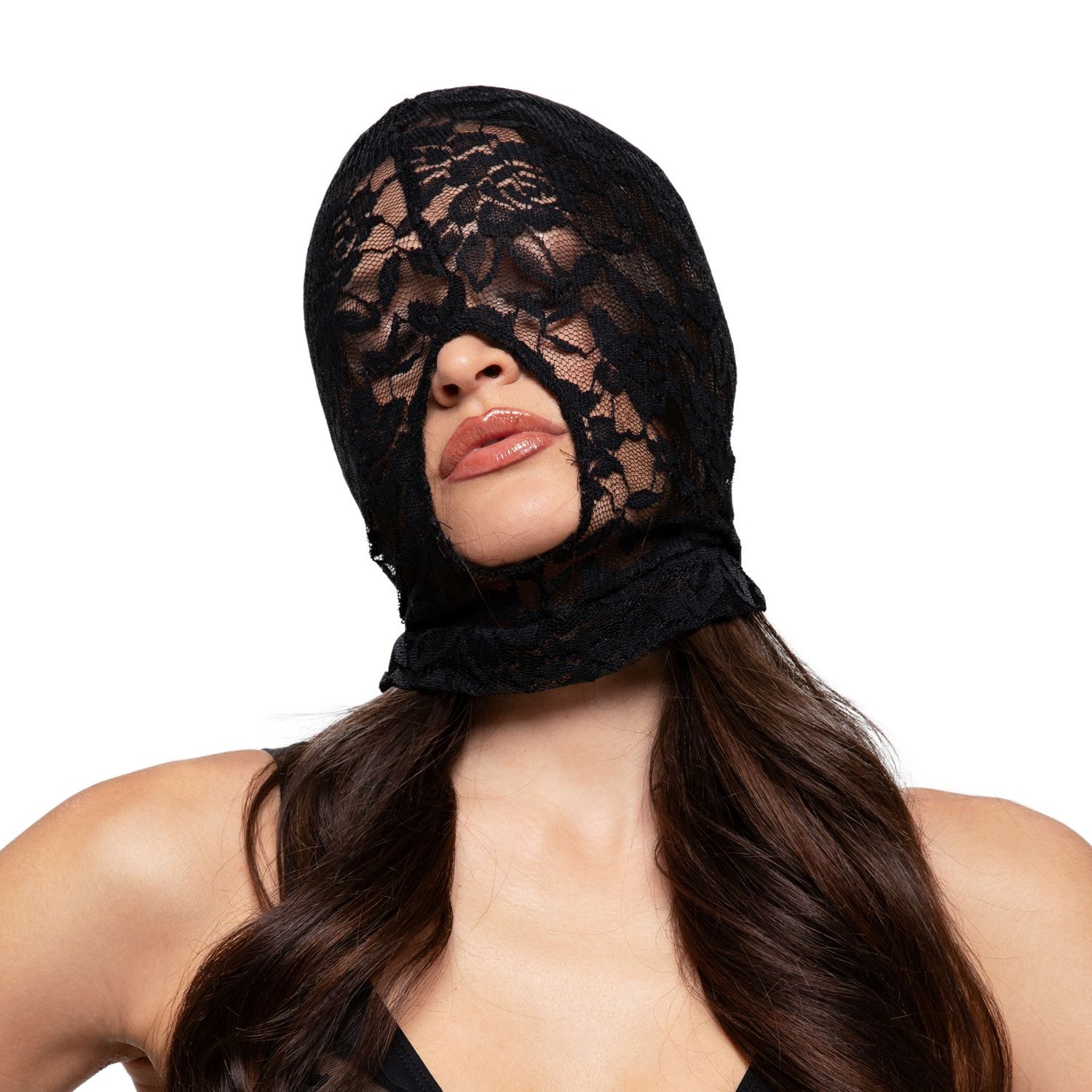 Bedroom Fantasies - Kanten BDSM Masker - Zwart