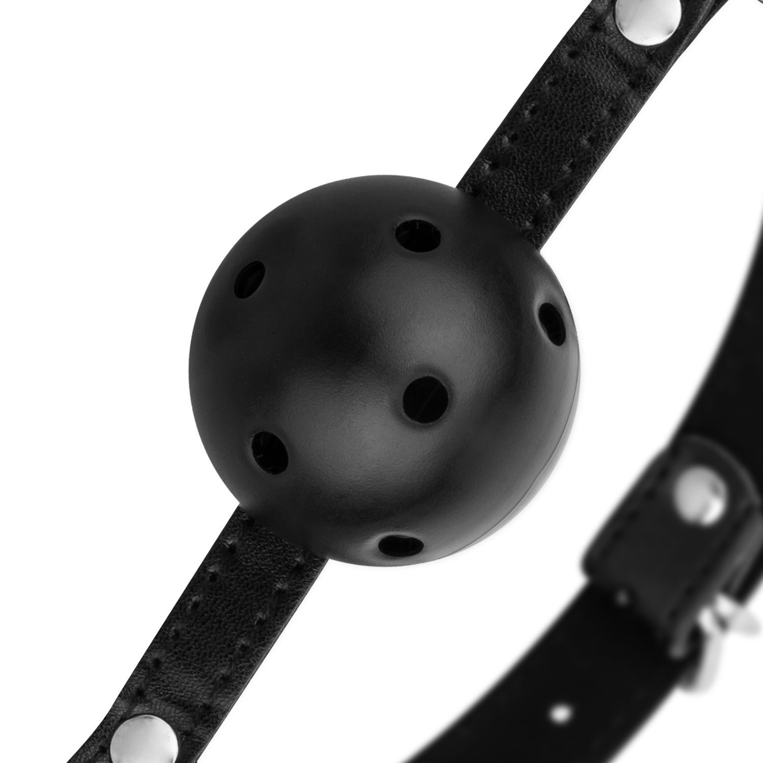 Bedroom Fantasies - Ball Gag met Tepelklemmen - Zwart - afbeelding 6