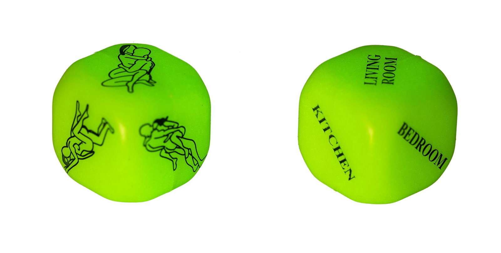 Love Dice Kamasutra Glow in the Dark Set - Engelse versi - afbeelding 3